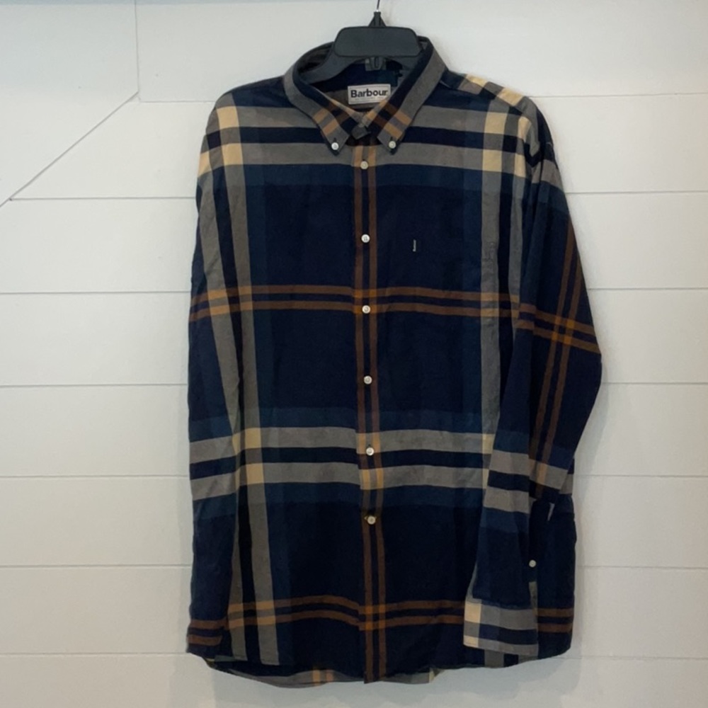 Barbour Classic Tartan Tailored Fit Flannel XL